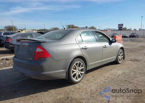 2012 Ford Fusion Sel from USA, damaged, VIN 3FAHP0CG7CR437883
